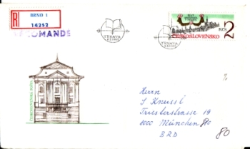 FDC 2684 - CZ 1985 02 005 ●